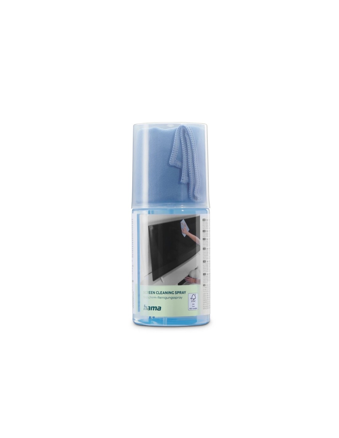 Hama 00221093 kit de limpieza para computadora LCD/LED/Plasma Kit de limpieza para equipos 200 ml