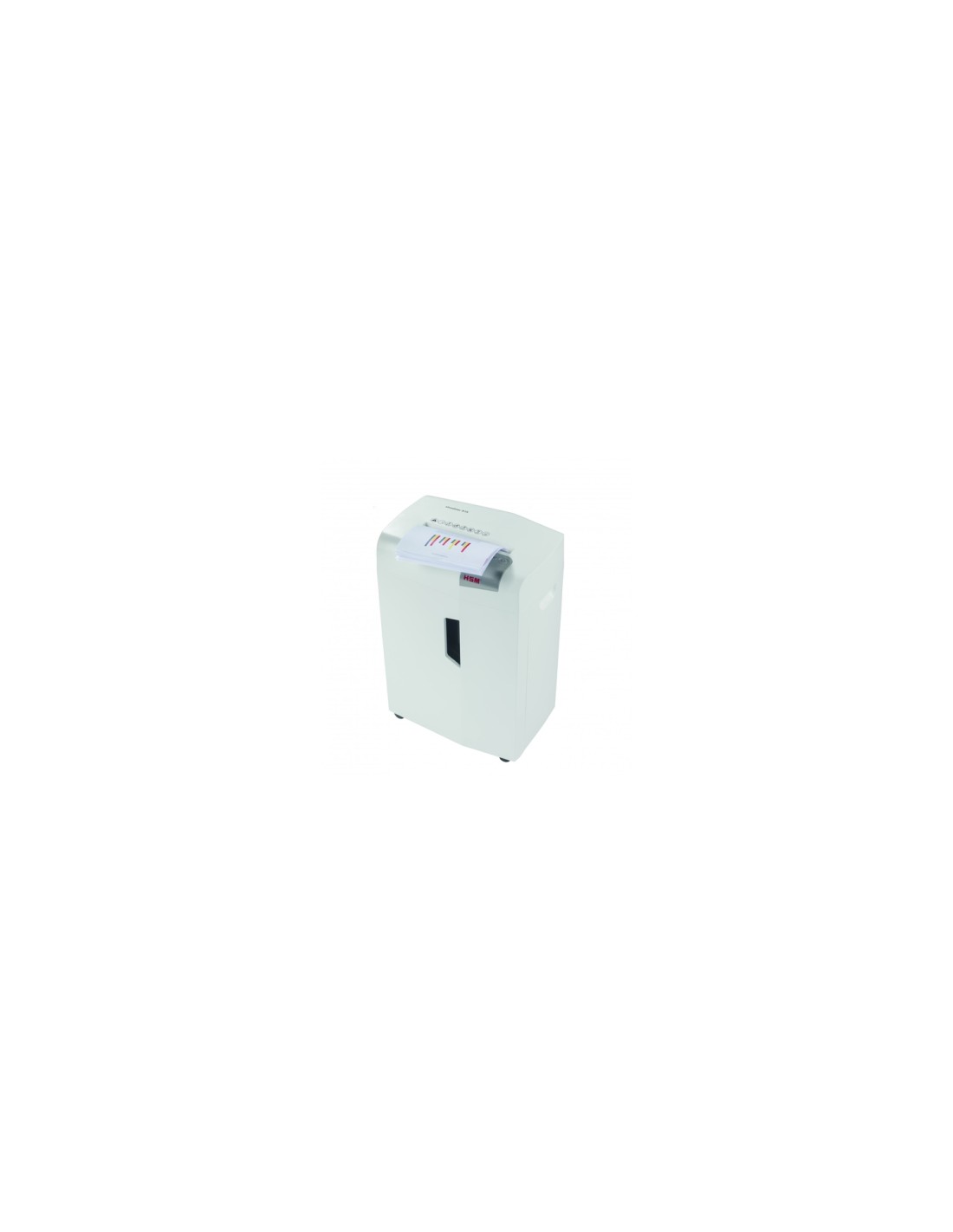HSM X15 triturador de papel Corte en partículas 57 dB 23 cm Plata, Blanco