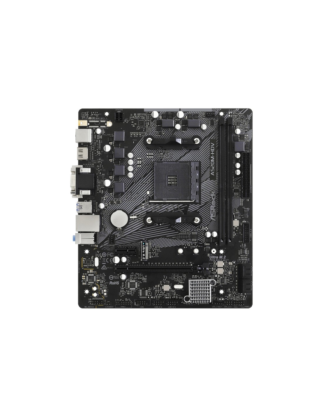Asrock a520m m-atx Placa base am4 90-MXBE50-A0UAYZ