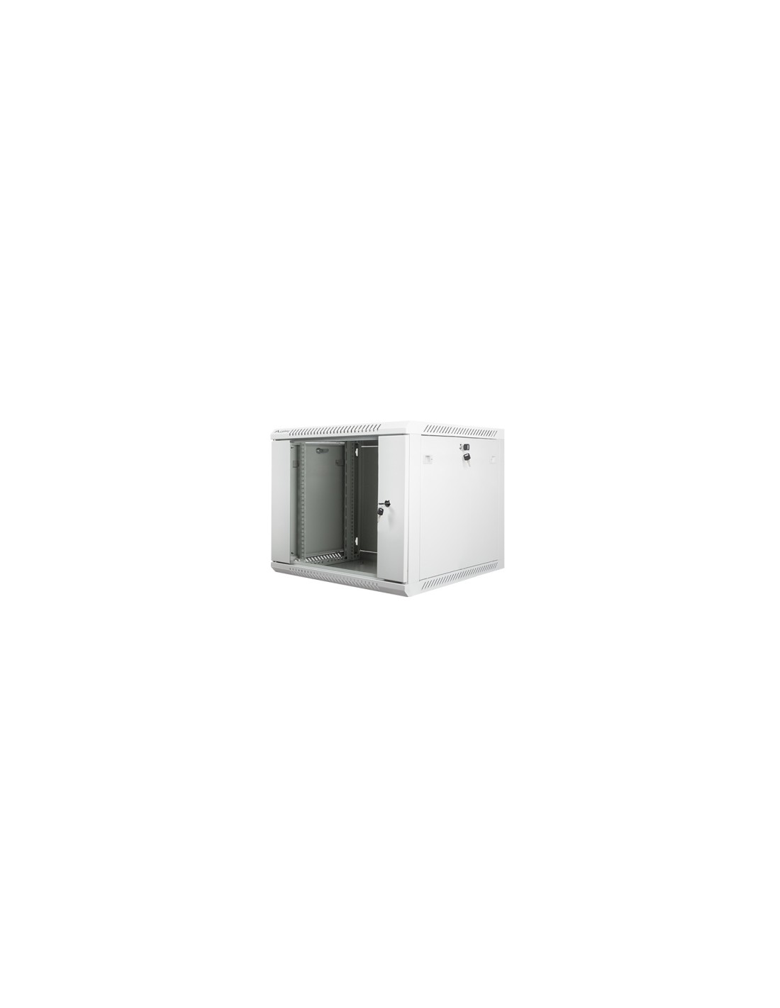 Lanberg WF01-6609-10S armario rack 9U Bastidor de pared Gris
