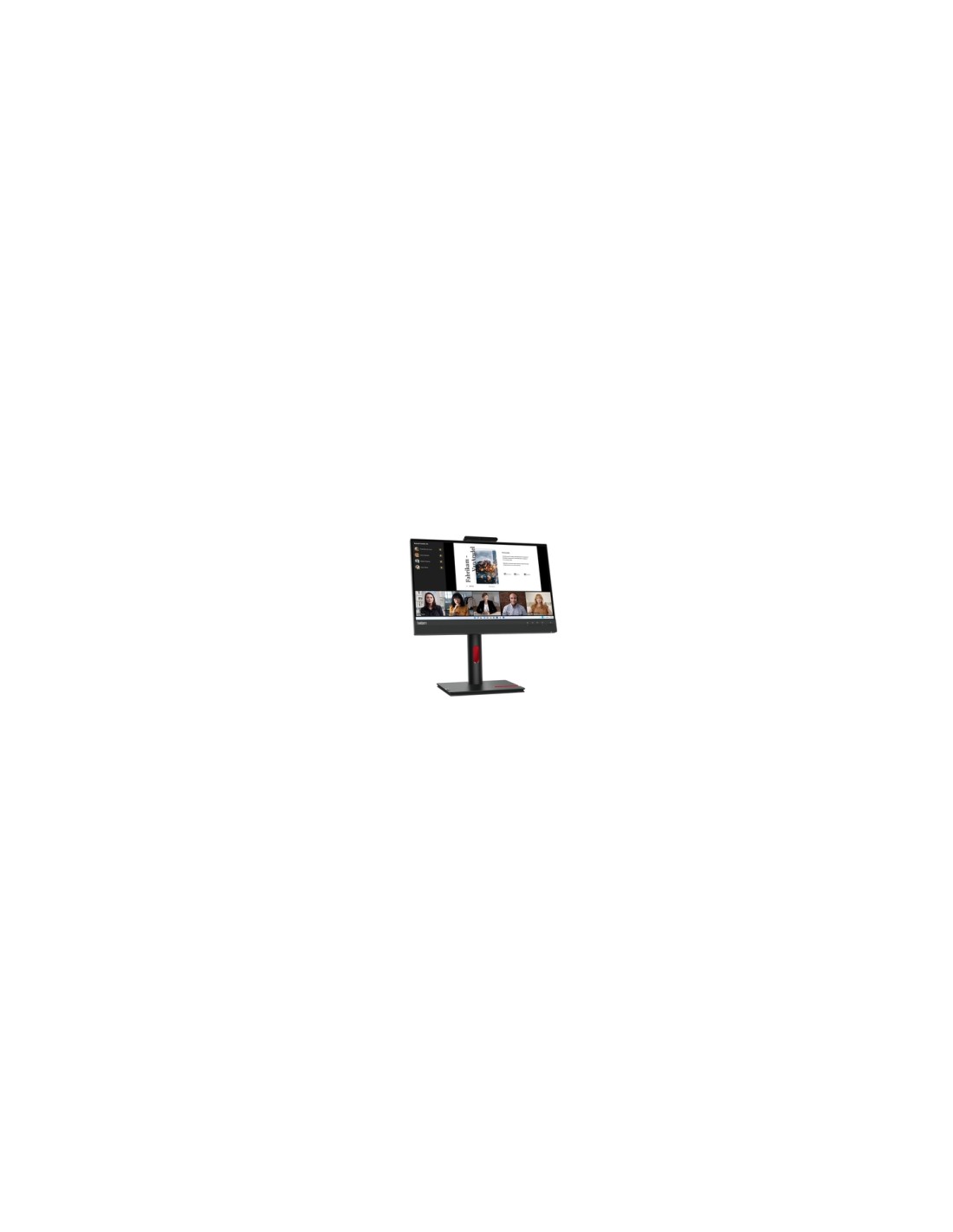 Lenovo ThinkCentre Tiny-In-One 22 pantalla para PC 54,6 cm (21.5") 1920 x 1080 Pixeles Full HD LED Pantalla táctil Negro