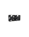 POWERGREEN RAC-00003-ST DOBLE VENTILADOR DE 12 CM PARA ARMARIO RACK