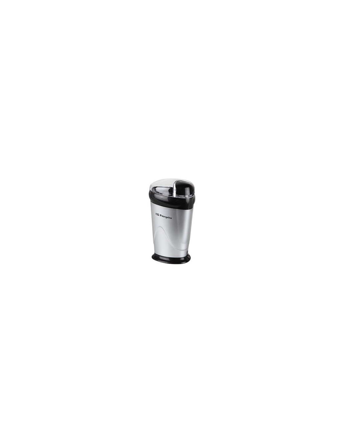 MOLINILLO ORBEGOZO 150W CUCHILLA ACERO INOXIDABLE INTERRUPTOR SEGURIDAD NEGRO MO 3250