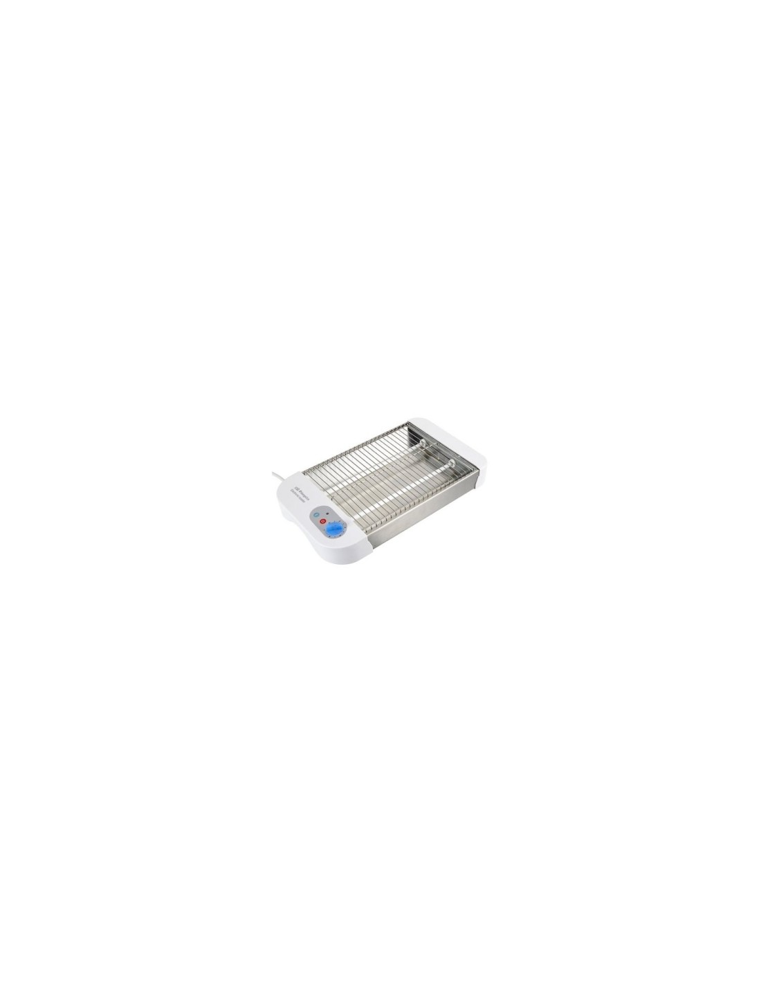 TOSTADOR PLANO ORBEGOZO TO 1010 600W 6 POSICIONES DE TUESTE BANDEJA RECOGEMIGAS BLANCO 15011