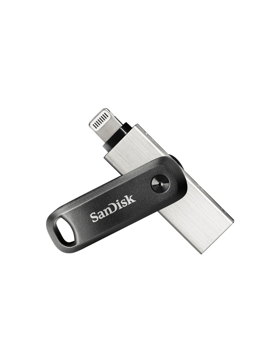 Sandisk Ixpand Pendrive flash 64gb USB tipo-a / lightning 3.2 gen 2 (3.1 Gen 2) negro plata SDIX60N-064G-GN6NN