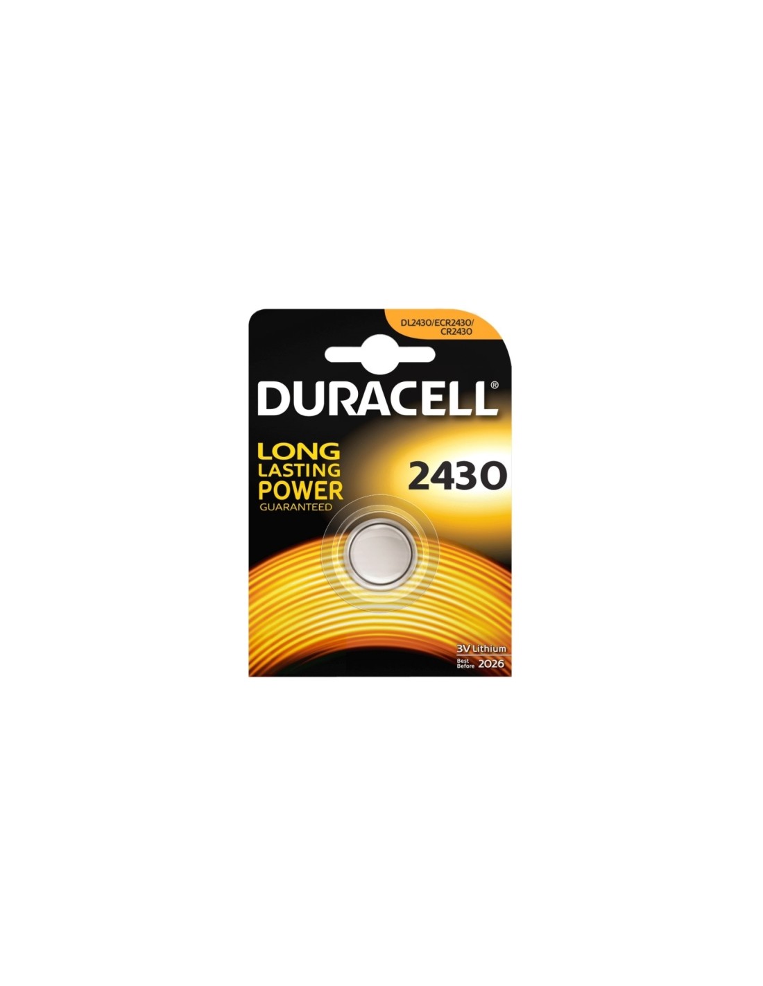 PILAS BOTON DURACELL CR2430 DRB2430