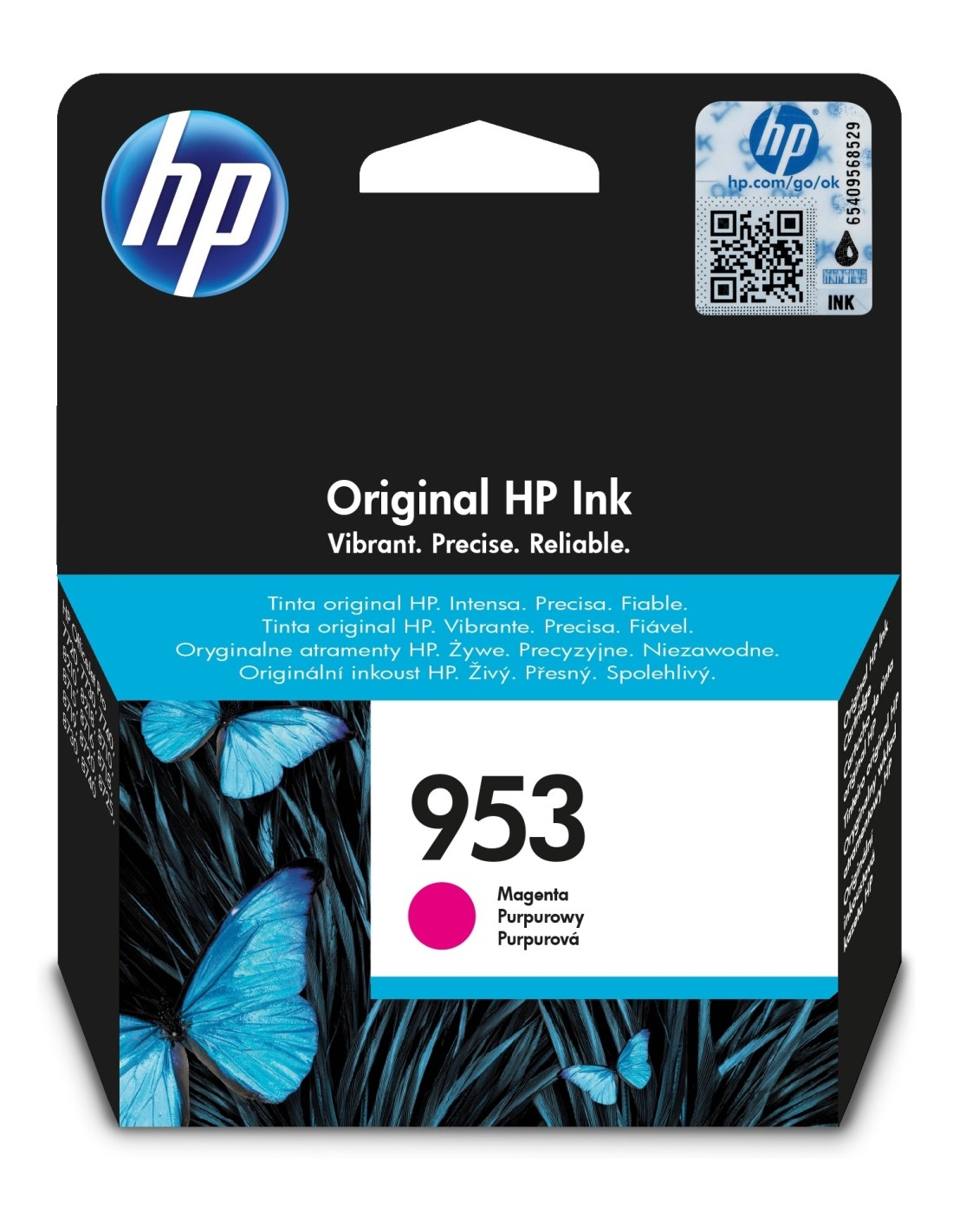 HP Cartucho de tinta Original 953 magenta
