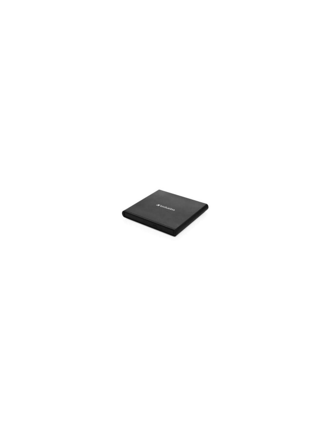 Verbatim External Slimline grabadora externa cd DVD doble capa cd 24x DVD 8x compatible mdisc USB 2.0 negro 53504