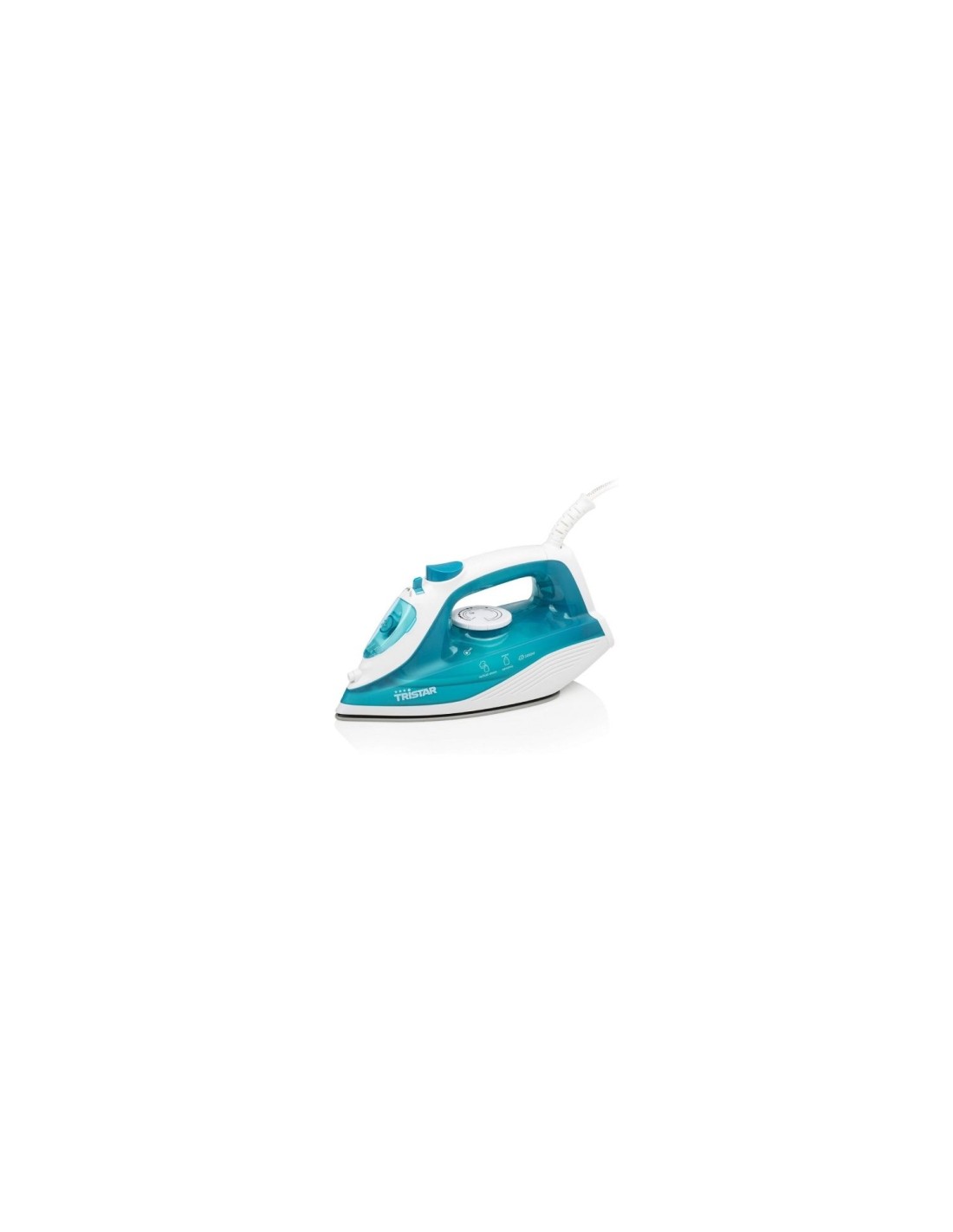 PLANCHA DE VAPOR TRISTAR 2000W VAPOR CONTINUO 16 G MIN GOLPE VAPOR 52.5 G MI SUELA CERAMICA FUNCION AUTOLIMPIEZA ST-8300