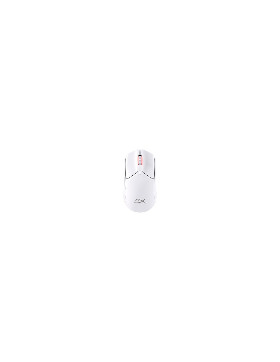 HyperX Pulsefire Haste 2 Mini: ratón gaming inalámbrico (blanco)