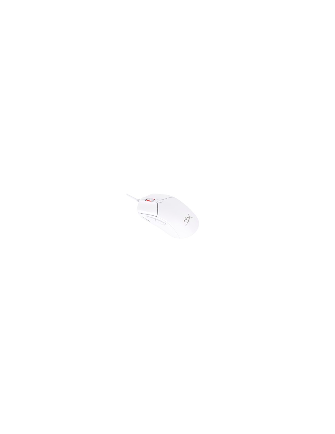 HyperX Pulsefire Haste 2: ratón gaming (blanco)