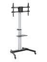 Ewent EW1583 soporte para TV 2,18 m (86") Negro, Gris