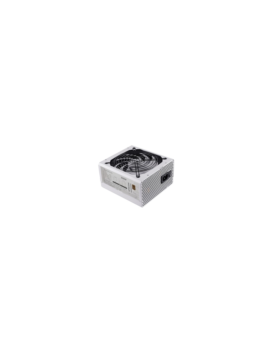 Mars Gaming MPB650 unidad de fuente de alimentación 650 W 24-pin ATX ATX Blanco