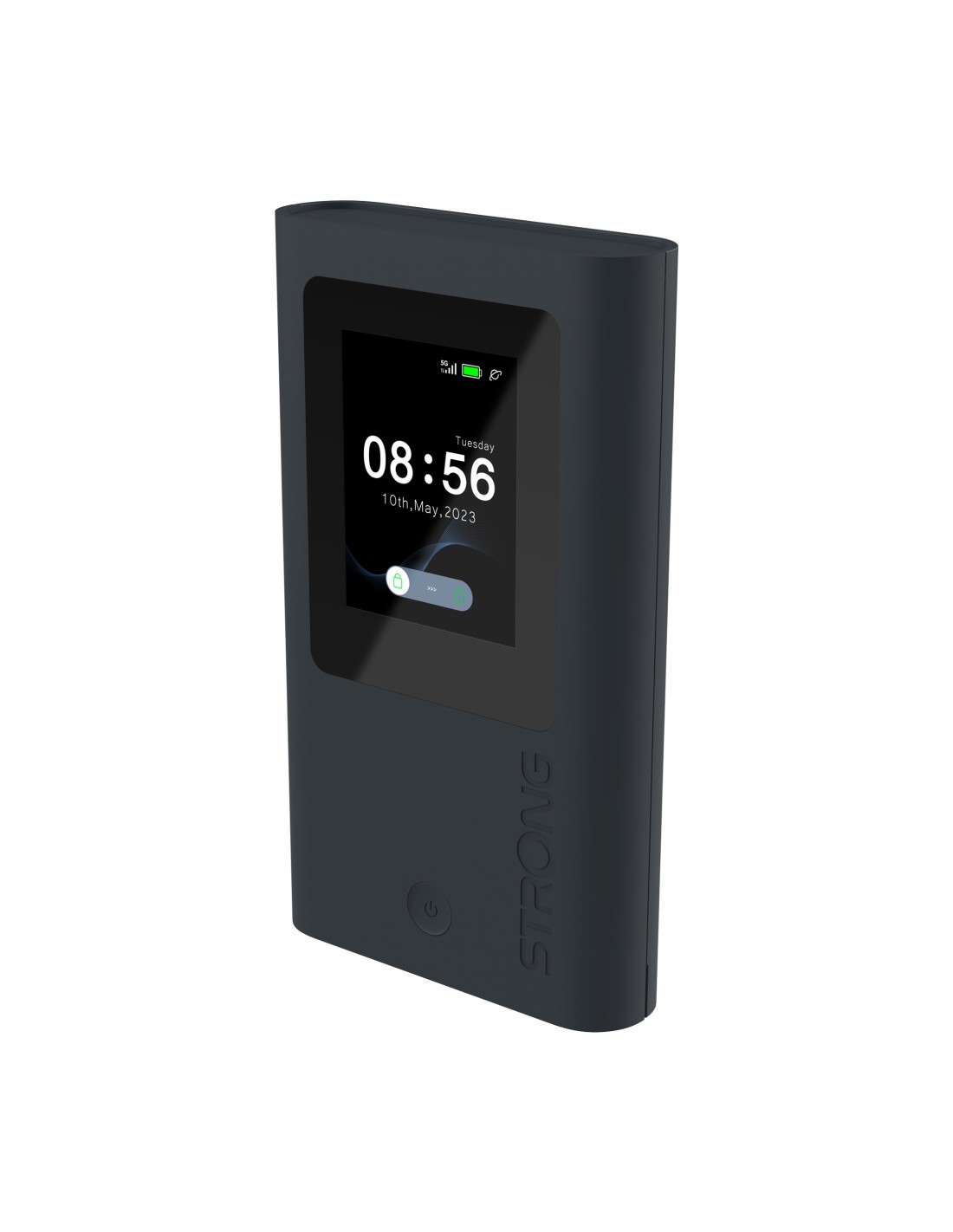 Strong 5GMIFIAX1800 router inalámbrico Doble banda (2,4 GHz / 5 GHz) 5G Negro
