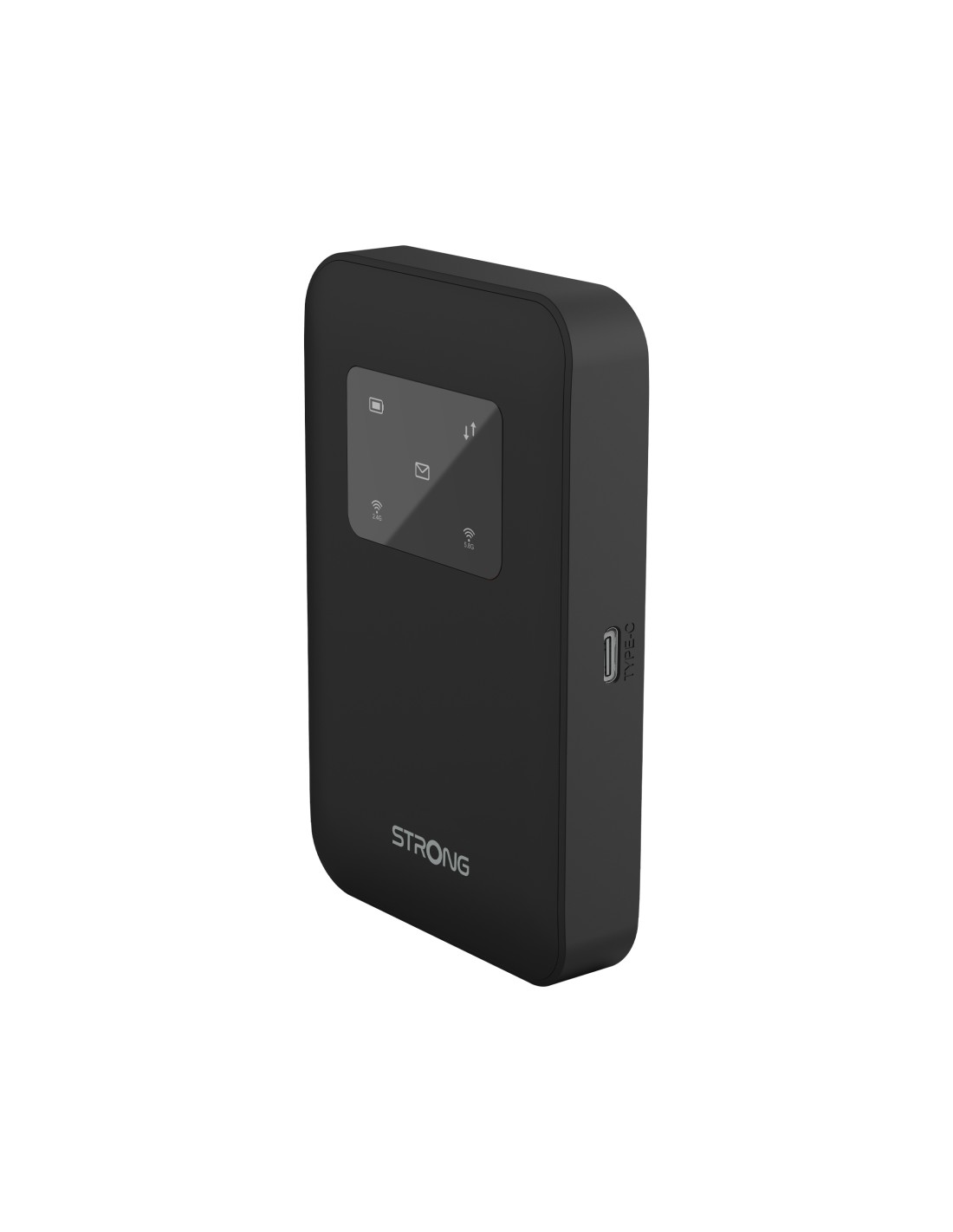 Strong 4G+ LTE MiFi Hotspot Router Wi-Fi 900 router inalámbrico Doble banda (2,4 GHz / 5 GHz) Negro