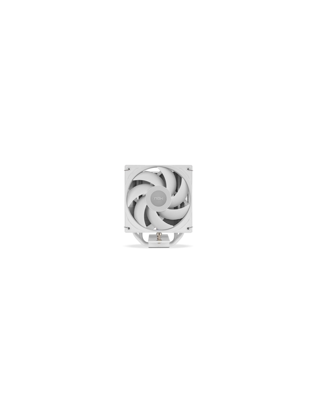 NOX Hummer NXHUMMERR400WH sistema de refrigeración para ordenador Procesador Ventilador 12 cm Blanco