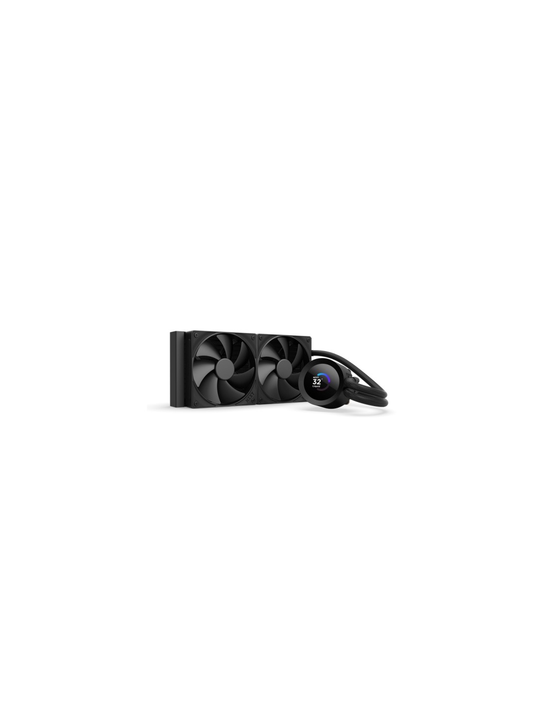 NZXT Kraken Plus 240 Procesador Sistema de refrigeración líquida todo en uno 12 cm Negro