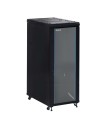 Phasak Armario Rack PRO 19" 37U 600 x 600 negro con ventilación - PHO 6637 (desmontado)