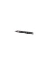 Lanberg PDU-06F-0200-BK unidad de distribución de energía (PDU) 6 salidas AC 1U Negro