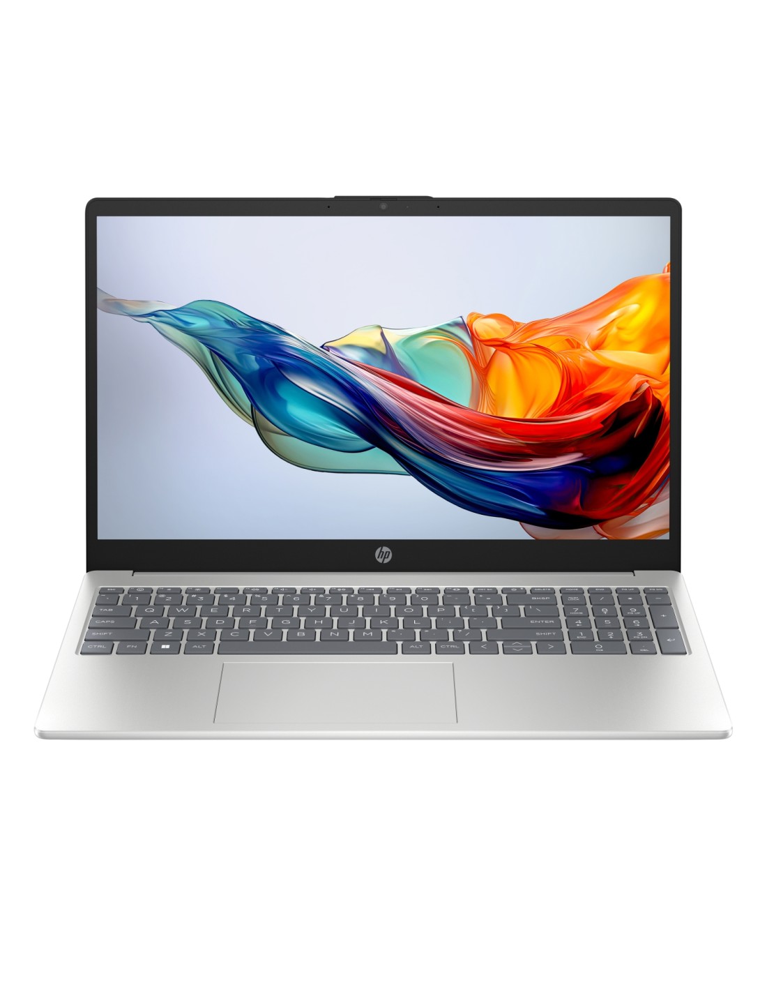 HP 15-fc0115ns AMD Ryzen? 7 7730U Portátil 39,6 cm (15.6") Full HD 16 GB DDR4-SDRAM 512 GB SSD Wi-Fi 6 (802.11ax) FreeDOS Plata