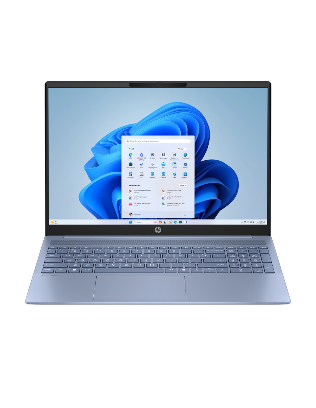 HP OmniBook 5 AI 16-af1008ns Intel Core Ultra 7 255U Portátil 40,6 cm (16") 2K 32 GB LPDDR5x-SDRAM 1 TB SSD Wi-Fi 6 (802.11ax) W