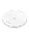 AISENS Cargador Inalambrico USB-C 15W Para Movil, Blanco