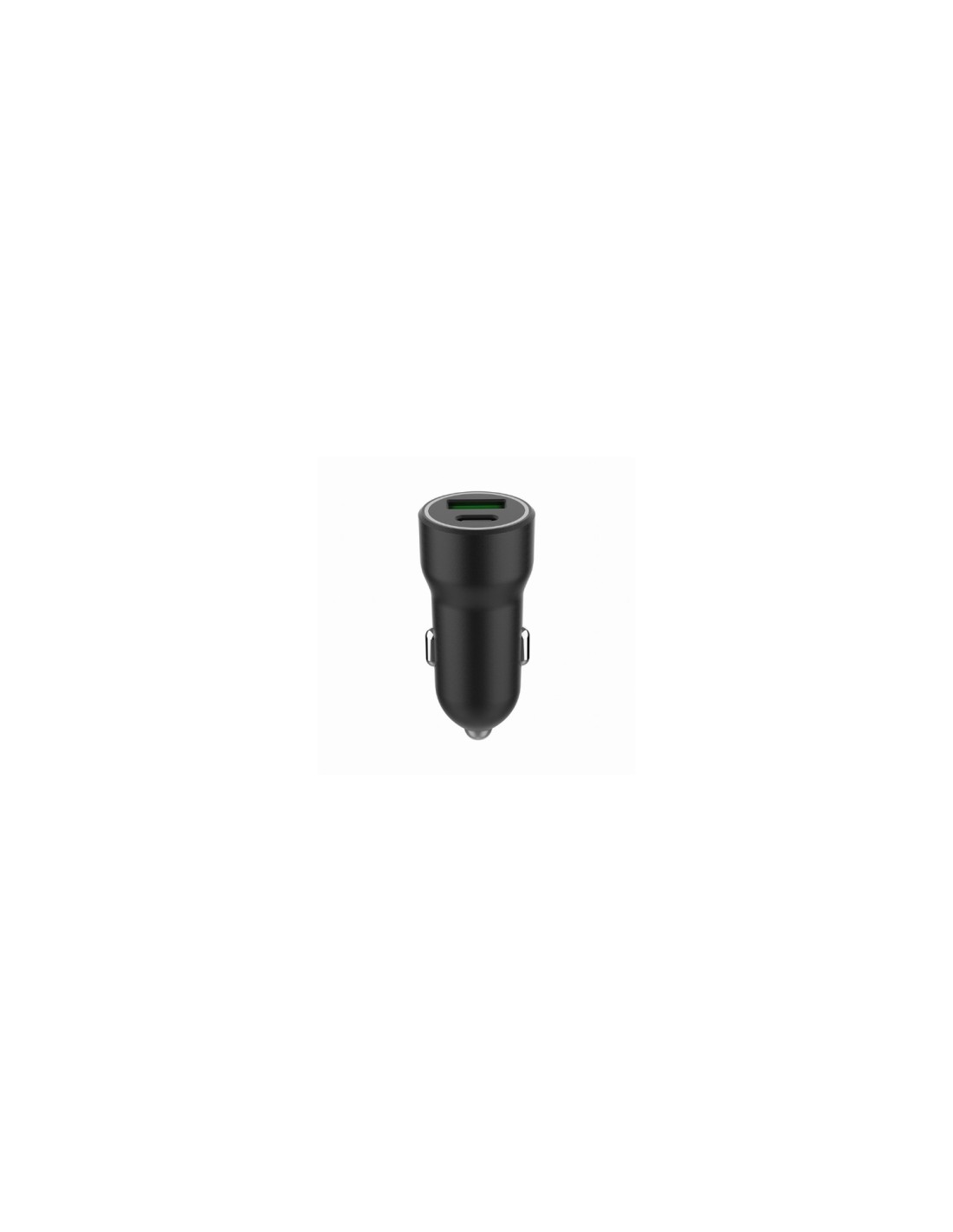 Gembird TA-UC-A2PDQC20-CAR-01 cargador de dispositivo móvil Universal Negro Encendedor de cigarrillos Carga rápida Auto