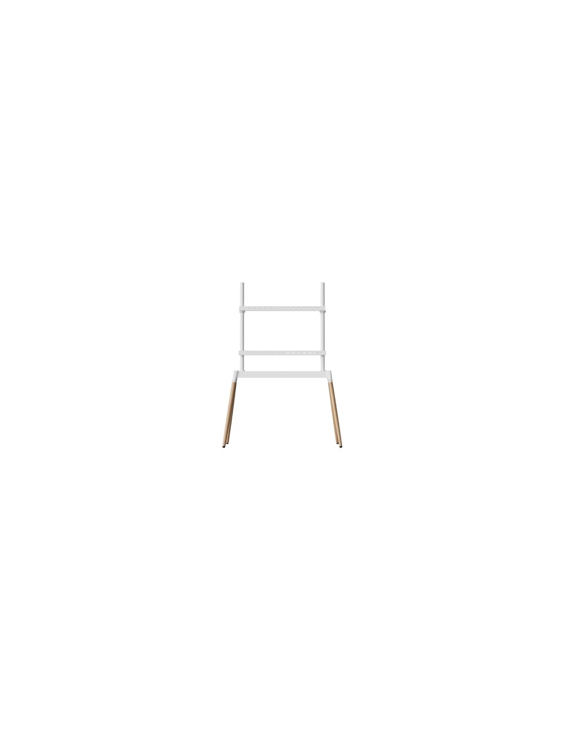 Gembird TVS-86F-01-W soporte para TV 2,18 m (86") Blanco, Madera