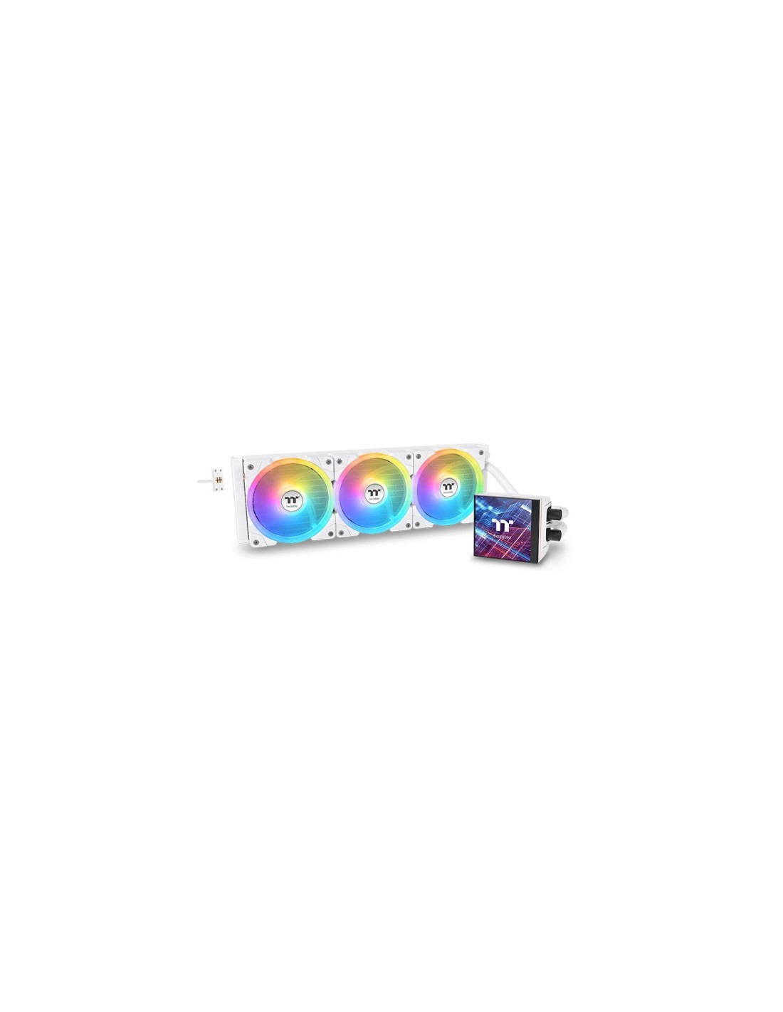 Thermaltake MAGFloe 360 Ultra ARGB Procesador Sistema de refrigeración líquida todo en uno 12 cm Blanco 1 pieza(s)