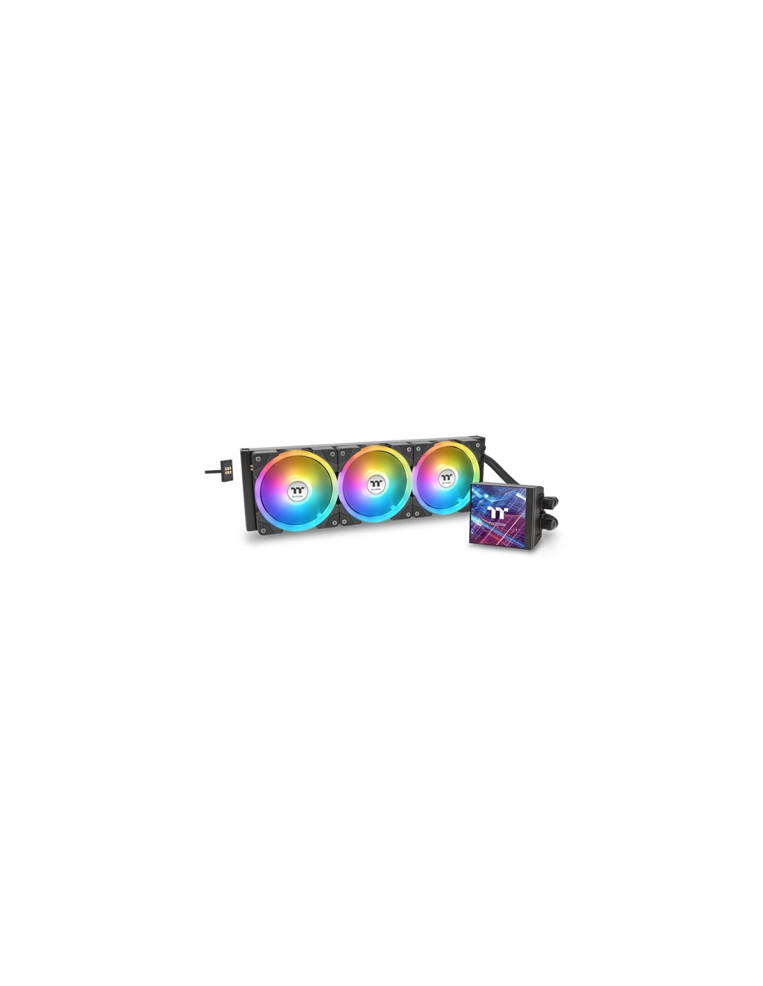 Thermaltake MAGFloe 420 Ultra ARGB Procesador Sistema de refrigeración líquida todo en uno 14 cm Negro 1 pieza(s)