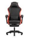 Mars Gaming MGC-X Silla para videojuegos de PC Asiento acolchado Negro, Rojo