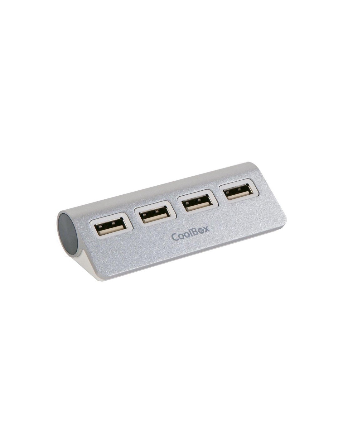 HUB COOLBOX 4 PTOS USB2.0 ALU-2