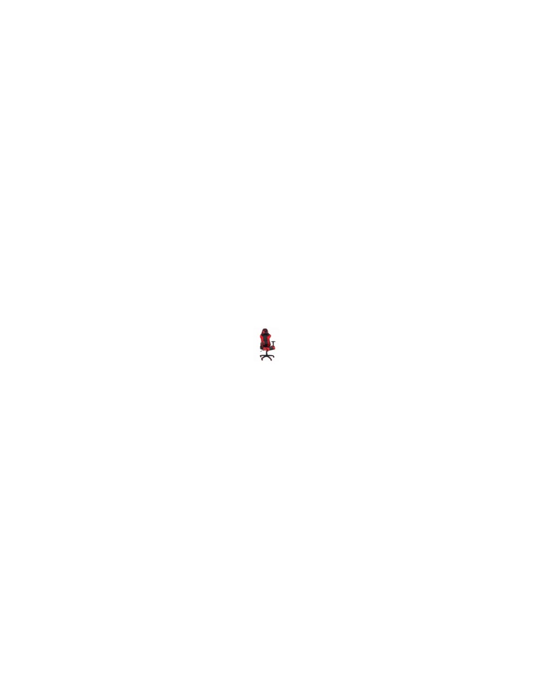 SILLA GAMING ATALAYA SIMILPIEL NEGRO, ROJO