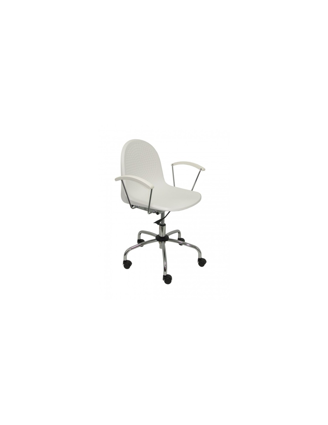 SILLA VES GIRATORIA COLOR BLANCO 320GBL