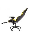 Talius silla Caiman gaming black/yellow