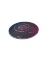 TALIUS Floorpad 100 Alfombra circular gaming Negro