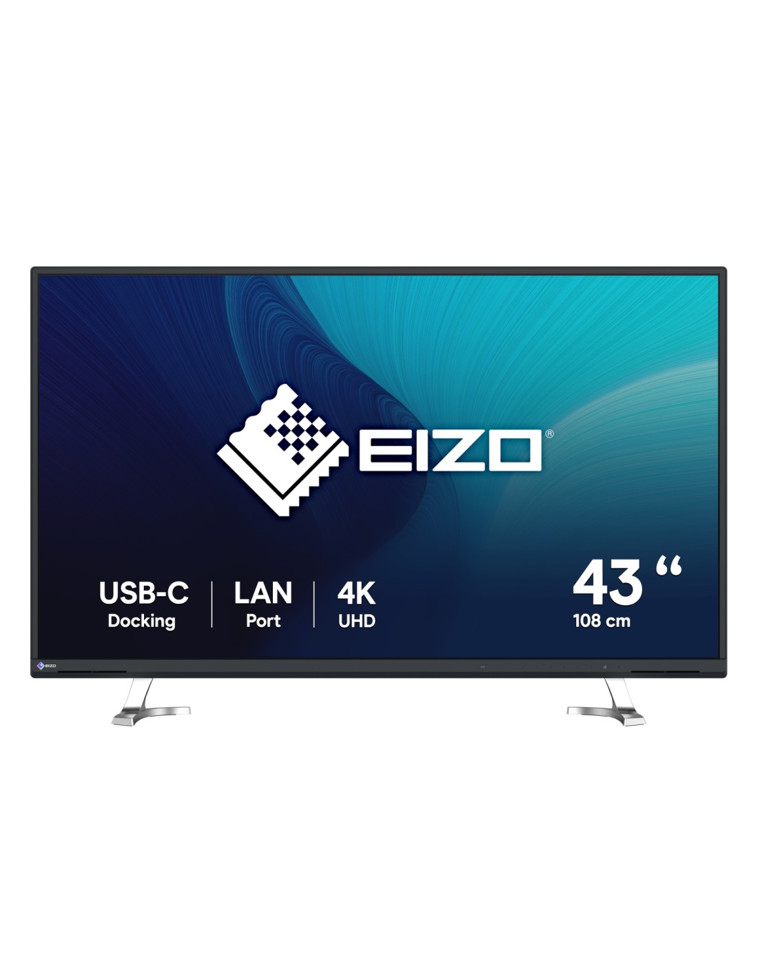 EIZO FlexScan EV4340X-BK LED display 108 cm (42.5") 3840 x 2160 Pixeles 4K Ultra HD Negro