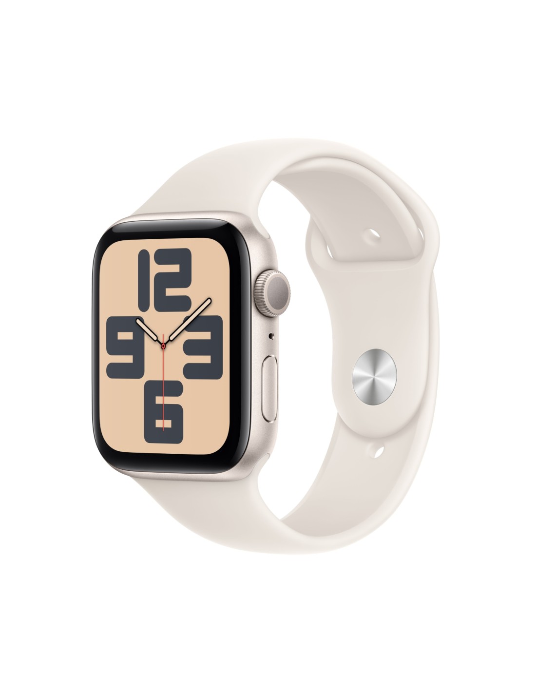 Apple Watch SE OLED 44 mm Digital 368 x 448 Pixeles Pantalla táctil Beige Wifi GPS (satélite)