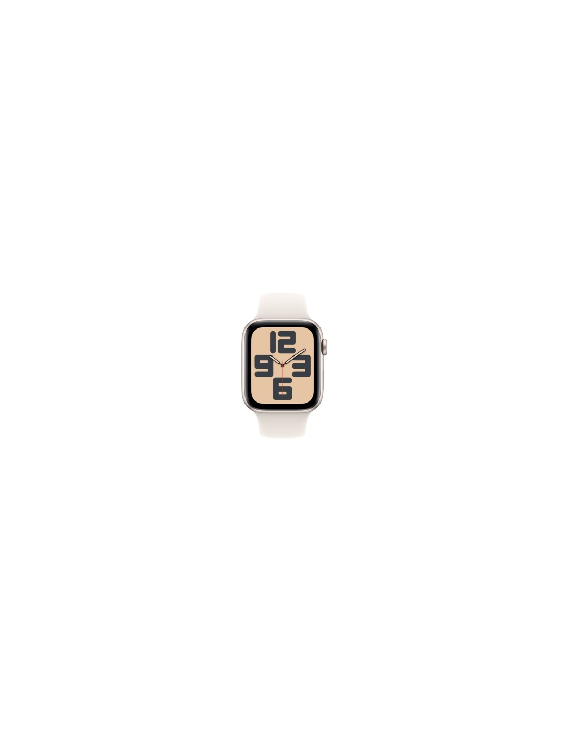 Apple Watch SE OLED 44 mm Digital 368 x 448 Pixeles Pantalla táctil Beige Wifi GPS (satélite)