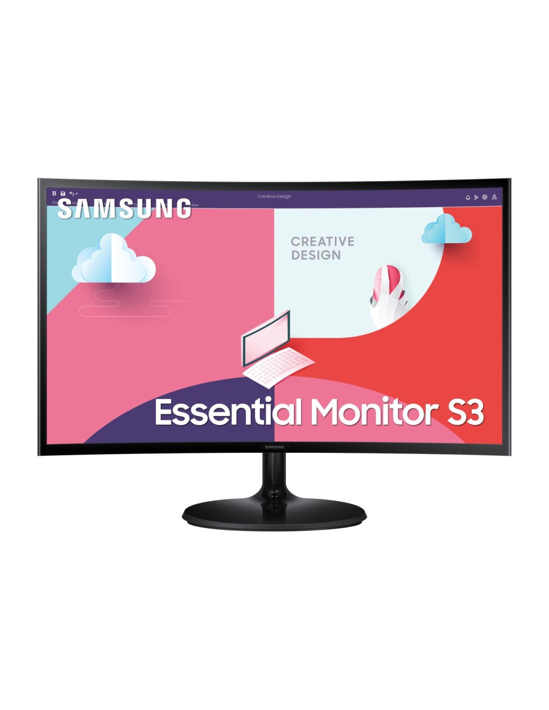 Samsung S36C LED display 68,6 cm (27") 1920 x 1080 Pixeles Full HD LCD Negro