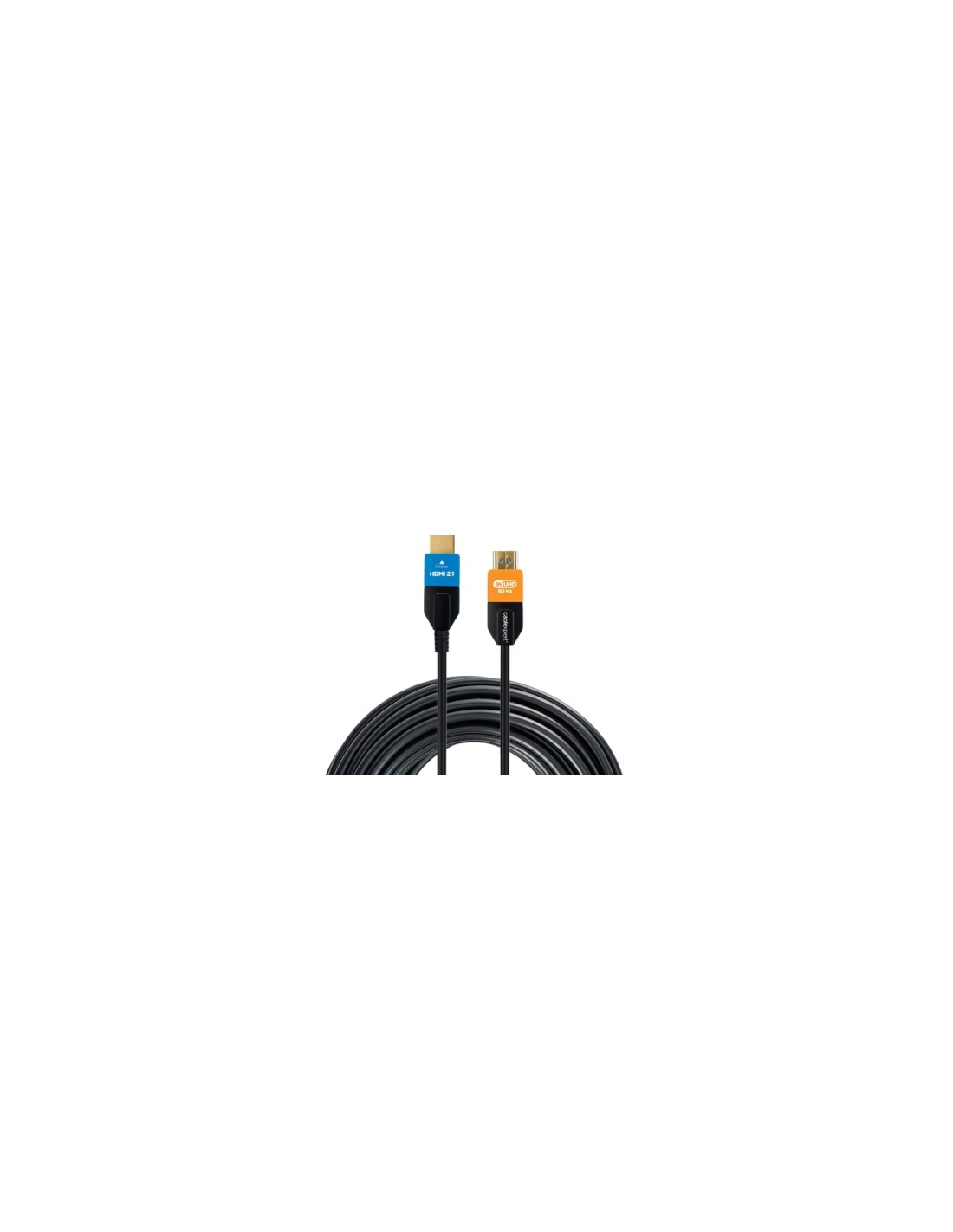 Gembird CC-HDMI8K-AOC-20M cable HDMI HDMI tipo A (Estándar) Negro, Azul, Naranja