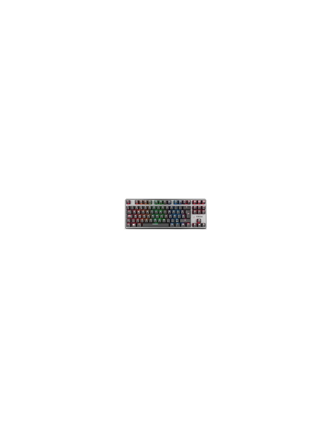 TECLADO KROM KERNEL TKL GAMING USB NEGRO NXKROMKRNLTKL