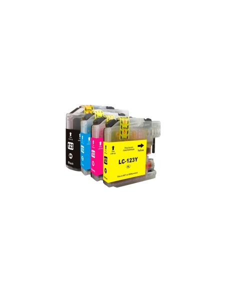 CARTUCHO RECICLADO INKOEM BROTHER LC123XL MAGENTA M-LC123M