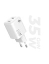 SUBBLIM Cargador GaN 35W Doble USB-C