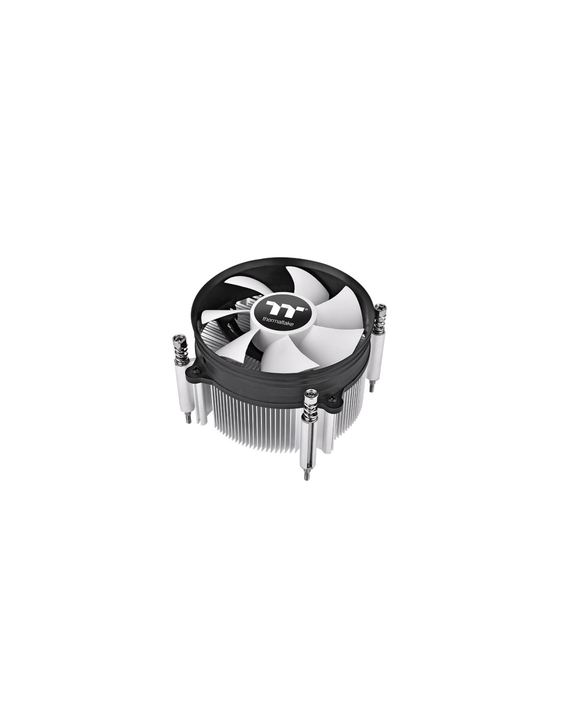Thermaltake Gravity i3 Procesador Refrigerador de aire 9,2 cm Negro, Acero inoxidable 1 pieza(s)