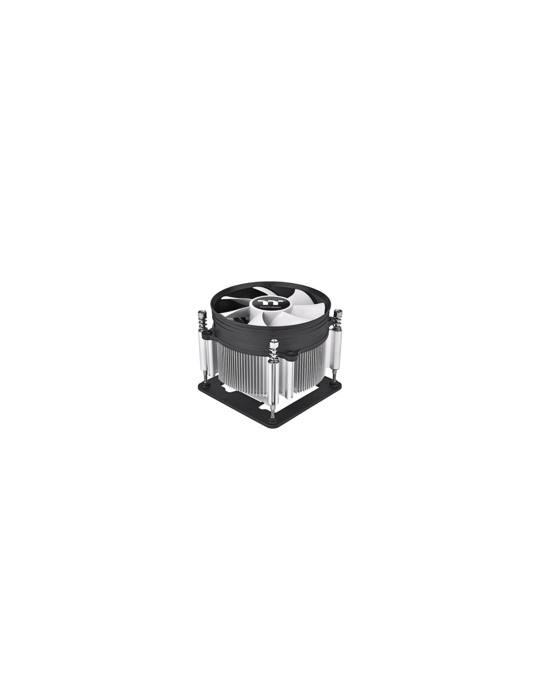 Thermaltake Gravity i3 Procesador Refrigerador de aire 9,2 cm Negro, Acero inoxidable 1 pieza(s)