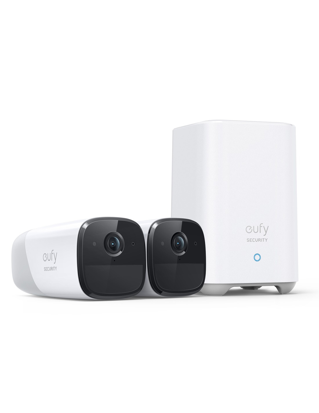 Eufy Camaras de Vigilancia eufyCam 2 Pro, 2K Cámara IP Exterior, 365 dÍ­as de baterÍ­a, Compatible con HomeKit, protección IP67,