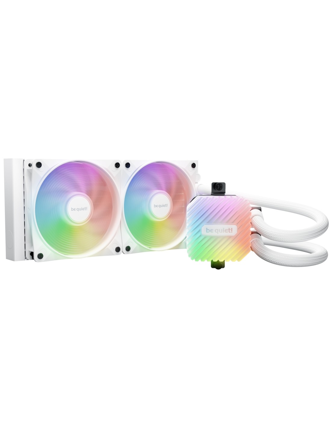 be quiet! LIGHT LOOP 240mm White Procesador Sistema de refrigeración líquida todo en uno 12 cm Blanco 1 pieza(s)