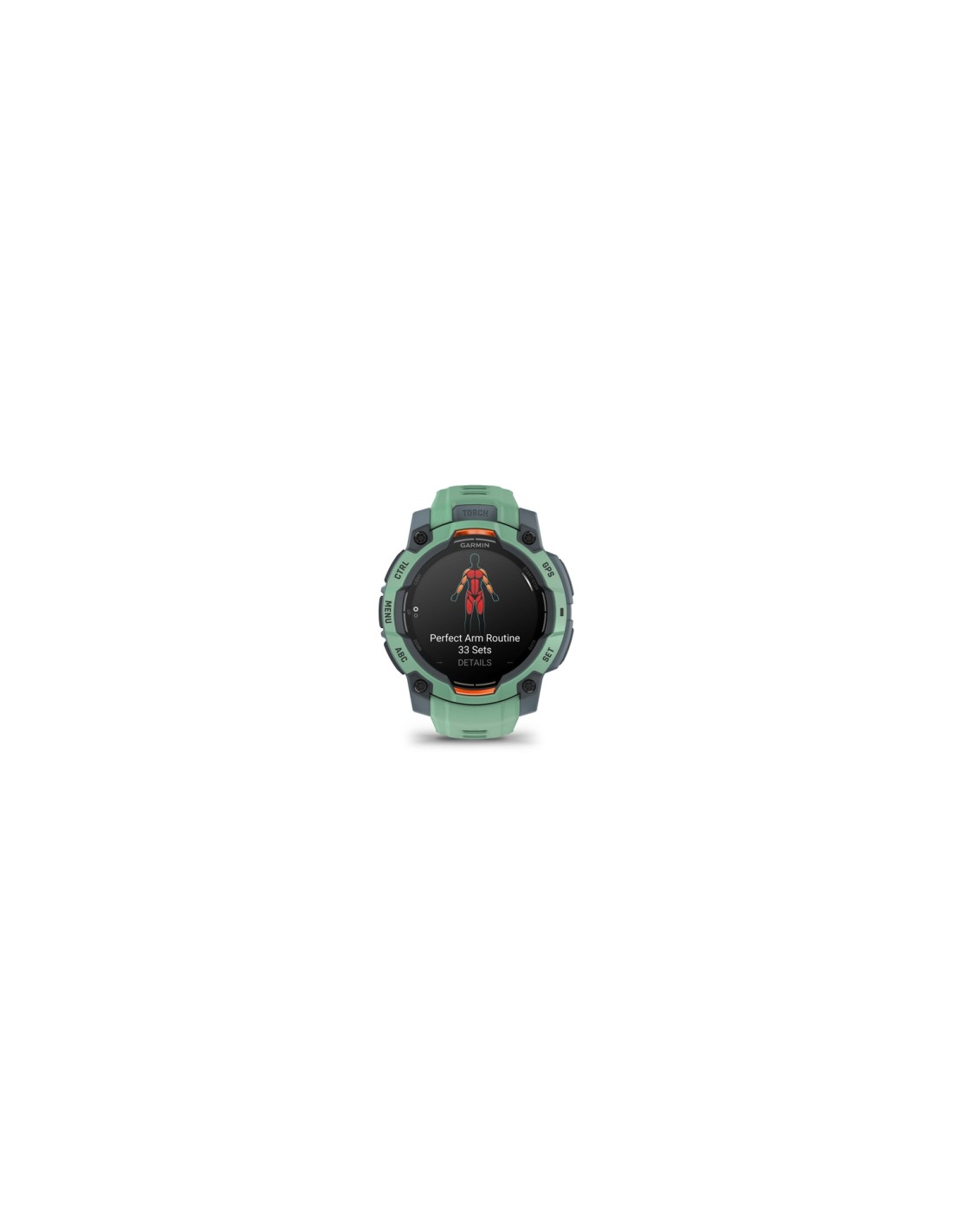 Garmin Instinct 3 AMOLED 3,05 cm (1.2") 45 mm Digital 390 x 390 Pixeles Pantalla táctil Verde GPS (satélite)