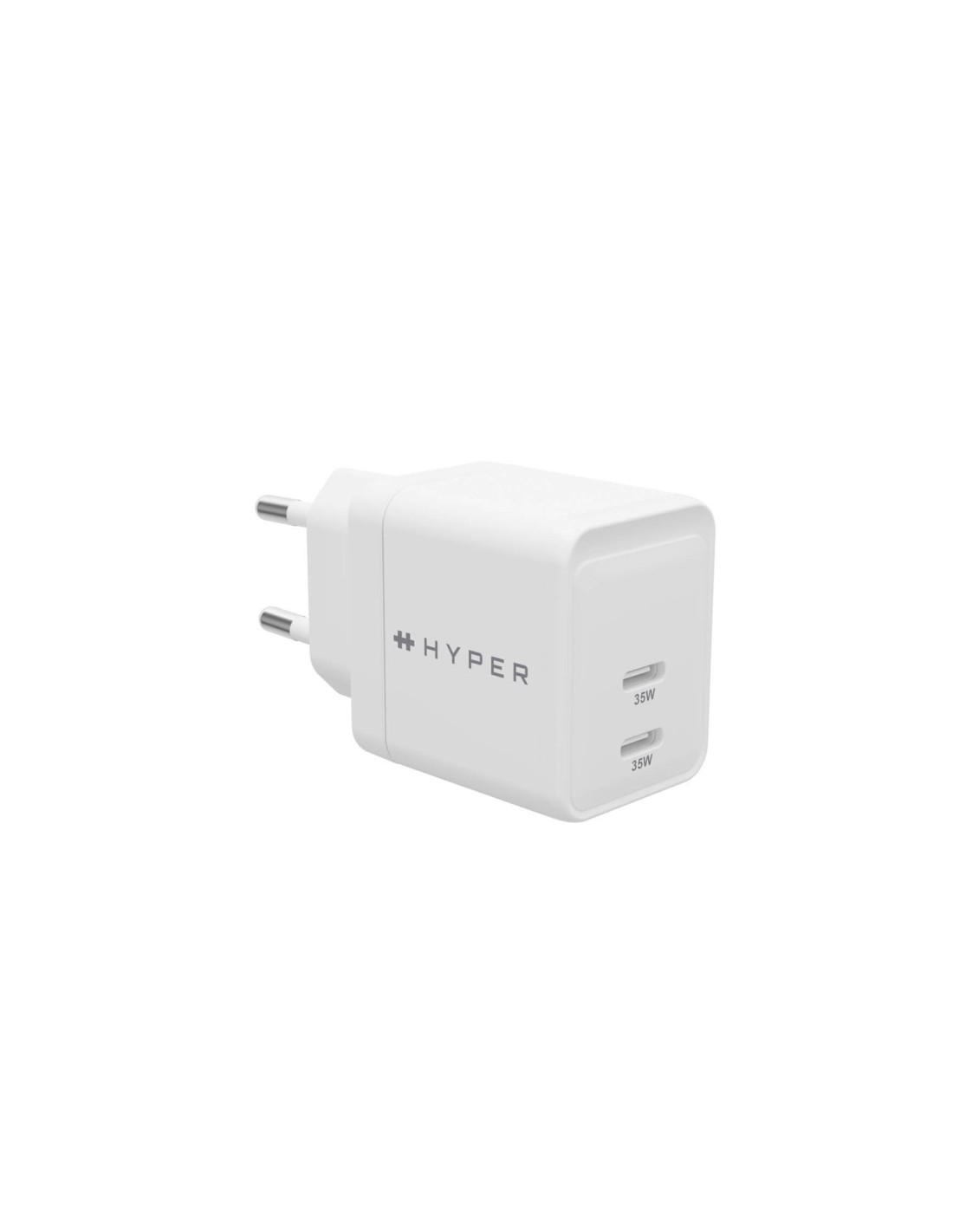 HYPER HJG35EU cargador de dispositivo móvil Auriculares, Auriculares, Smartphone, Ver Blanco Corriente alterna Carga rápida Inte